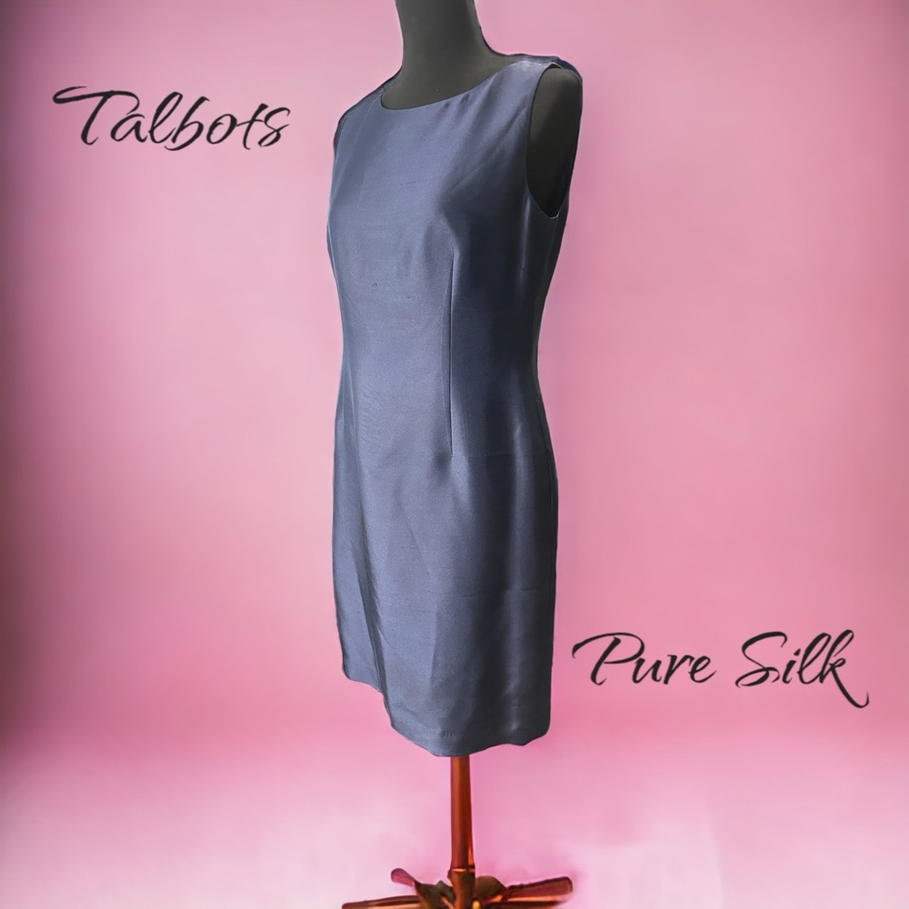 Gorgeous Talbots silk sheath dress